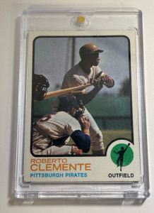 Roberto Clemente Pittsburgh Pirates Collectible Baseball Card