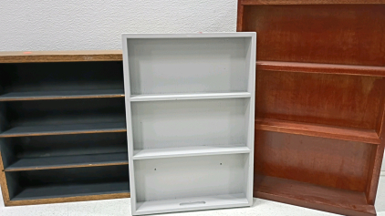 (3) Shelves