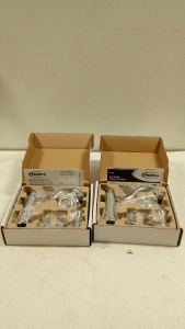 Lot of (2) roman style two handle tub faucets