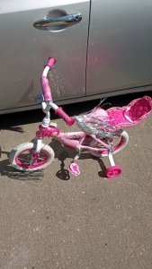 12 1/2Inch Huffy Kids Pink Bike