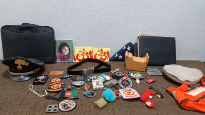 Copy Books. Belt. General Cap. Tags. Flags & More.