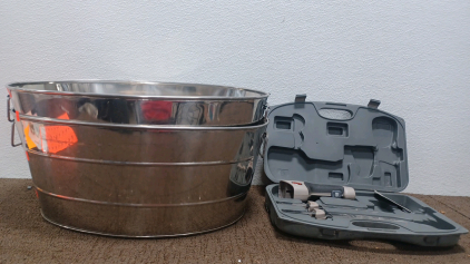 Rapala & Steel Buckets.