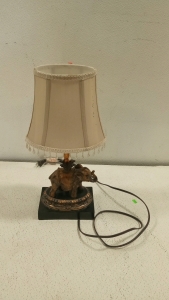 (1) Vintage collectable elephant lamp retails for around $200
