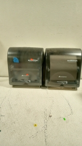 (2) enmotion Georgia Pacific paper towel dispensers