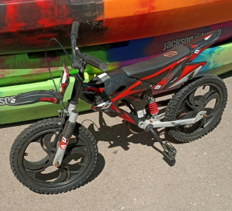 18Inch Kids Motorbike Red