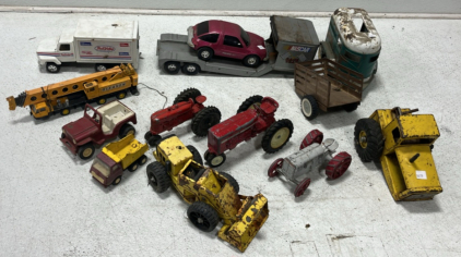 (13) Collectible Vintage Car Toys