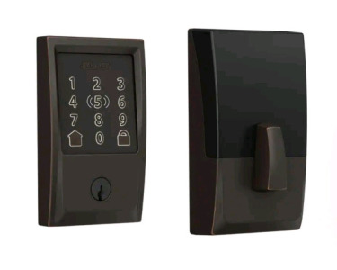 (1) Schlage - Encode Plus Smart WiFi Deadbolt W/ Alarm