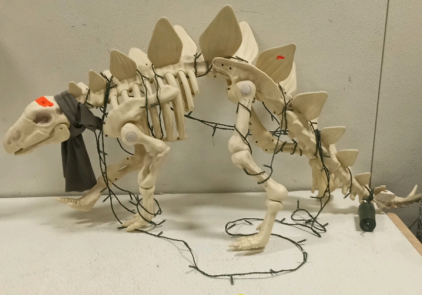 Large Lighted Stegosaurus Dinosaur