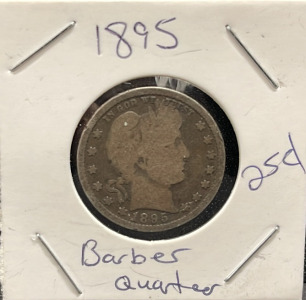 1895 Barber Quarter