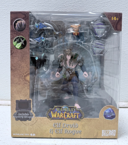 (1) Mcfarlane Toys World Of Warcraft Elf