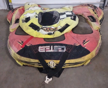 (1) Water Biscuit Tube & (1) Sevylor Daytona Towable Water Tube