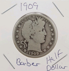 1909 USA Barber Half Dollar
