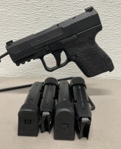 Canik METE MC9 9mm Handgun, Black, 12+1 Capacity, Holster, Case, 23CT17723