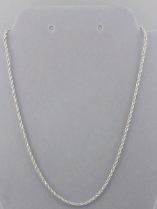 (1) Twisted Rope Chain Necklace - 18"