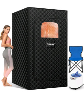 Sauna Box, Steam Sauna Tent with Steamer, Remote Control