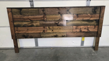 Beautiful Handmade Wood Headboard