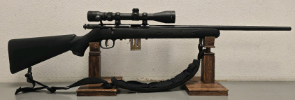 Savage Model 93R17 .17HMR Bolt Action Rifle W/ Simmons 3-9x40 Scope-- 1036843
