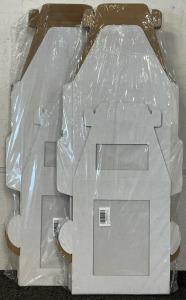 (2) 6 Pcs Tall Cake Boxes 10&rdquo;x10&rdquo;x12&rdquo;