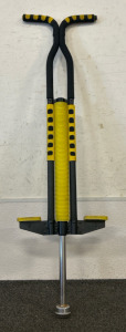 Working Yellow And Black Pogo Stick Toy