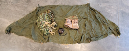 Army Tent, Tesbt Cover, MRE And More