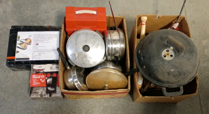 Pots, Pans, Mini Grill, Game Feeder Kit & More!