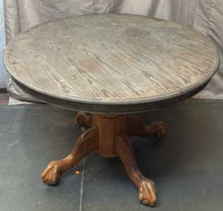 Round Vintage Dining Table