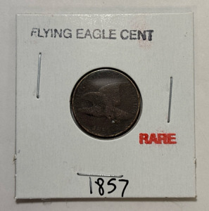 Rare 1857 Flying Eagle Cent