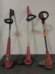Homelite, Hyper Tough, And Toro Electric Weed Wackers