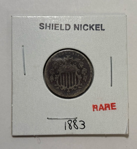 Rare 1883 Shield Nickel