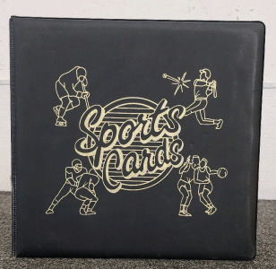 Sports Cards Binder With 1989 Upper Deck Collectable Baseball Cards!