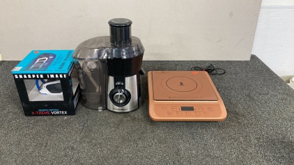 Hamilton Beach Juicer & Copper Chef Hot Plate