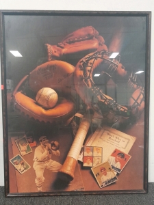 1'11" x 2'5" Framed Baseball Poster