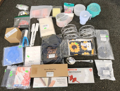 Silicone Baking Tray, Harry Potter Themed Oven Mits, 2X Cross Blades For Magic Bullet Replacement, Cooking Utensils, Cord Organizer, Cookie Cutters, And More!