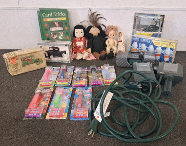 Dolls, Model Cars, Brita Filters, Outdoor Powerstrip And Timer, And More
