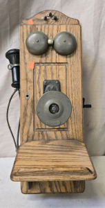 Antique Wood Phone