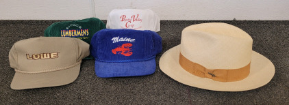 Authentic Hand Made Panama Hat and Baseball Caps