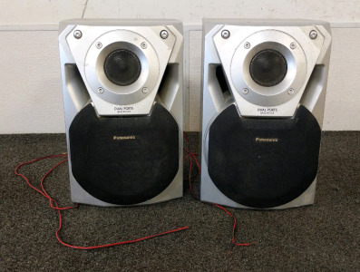Panasonic Dual Ports Bass Reflex Speakers