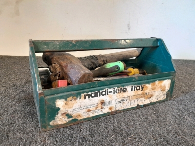 Variety Of Tools Including Screw Drivers, Hammers, Crowbar, And More