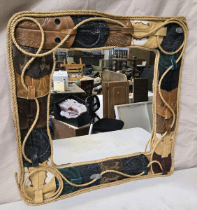 Mirror With Boot Frame