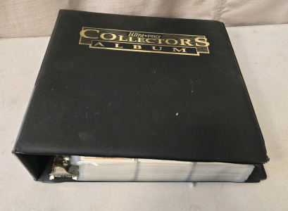 Binder Of 1991 Upper Deck Baseball Cards