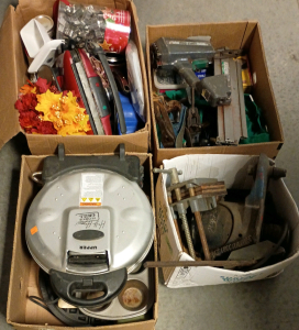 Tools, Waffle Maker, Staple Gun, And More