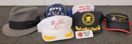 Dobbs Fifth Avenue New York Gray Felt Fedora Hat And Baseball Caps
