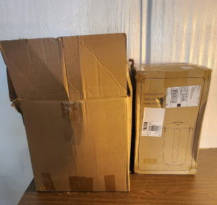 Vacuum Sealed Pet Food Container, And A Large Dog Bed!