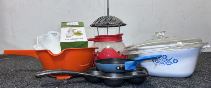 Kitcheny Spiral Slicer, Pots, Skillet And More