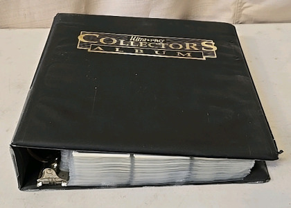 Binder Of 1992 Upper Deck Baseball Cards