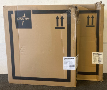 (2) Guardian Steel Folding Commodes