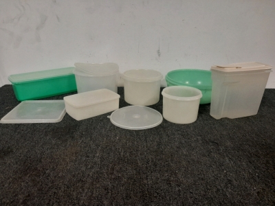 Vintage Tupperware Containers & Bowl