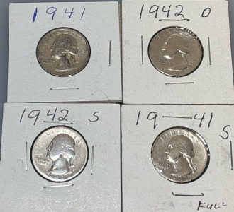 1941-1942 Liberty Quarters
