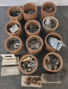 Cans Filled With Odds And Ends