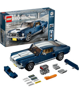 LEGO Creator Expert Ford Mustang 10265 Building Set - Exclusive Advanced Collector's Car Model, Featuring Detailed Interior, V8 Engine, Home and Office Display, Collectible for Adults and Teens